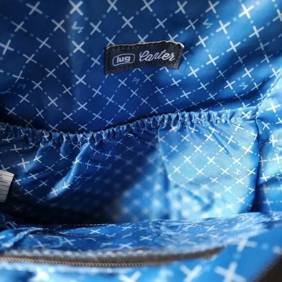 LUG Canter Convertible Crossbody Backpack - Botanical Black - Picture 7 of 8